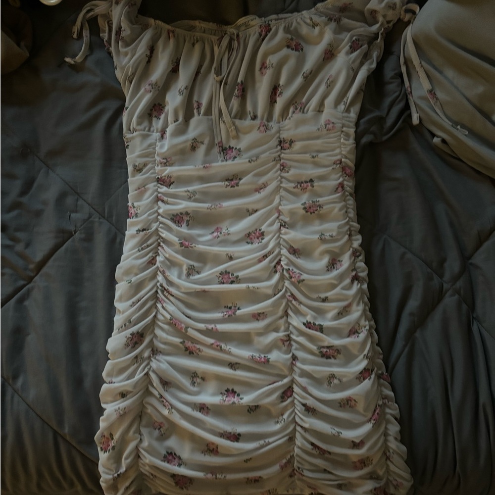 A tight fitting dress